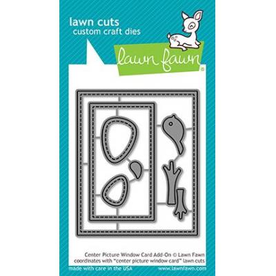 Lawn Cuts Stanzschablonen - Center Picture Window Card Add-On